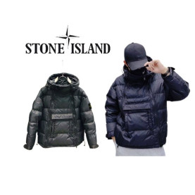 STONE ISLAND 스톤아일랜드 후드 포켓 패딩