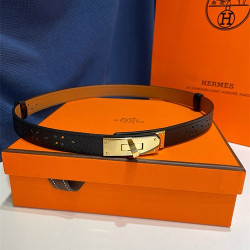 HERMES 에르메스 여성용 켈리 벨트 (폭 18MM) 2024/신상