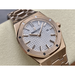 AUDEMARS PIGUET  오데마피게 로얄오크 흰판 금통 33mm 67651