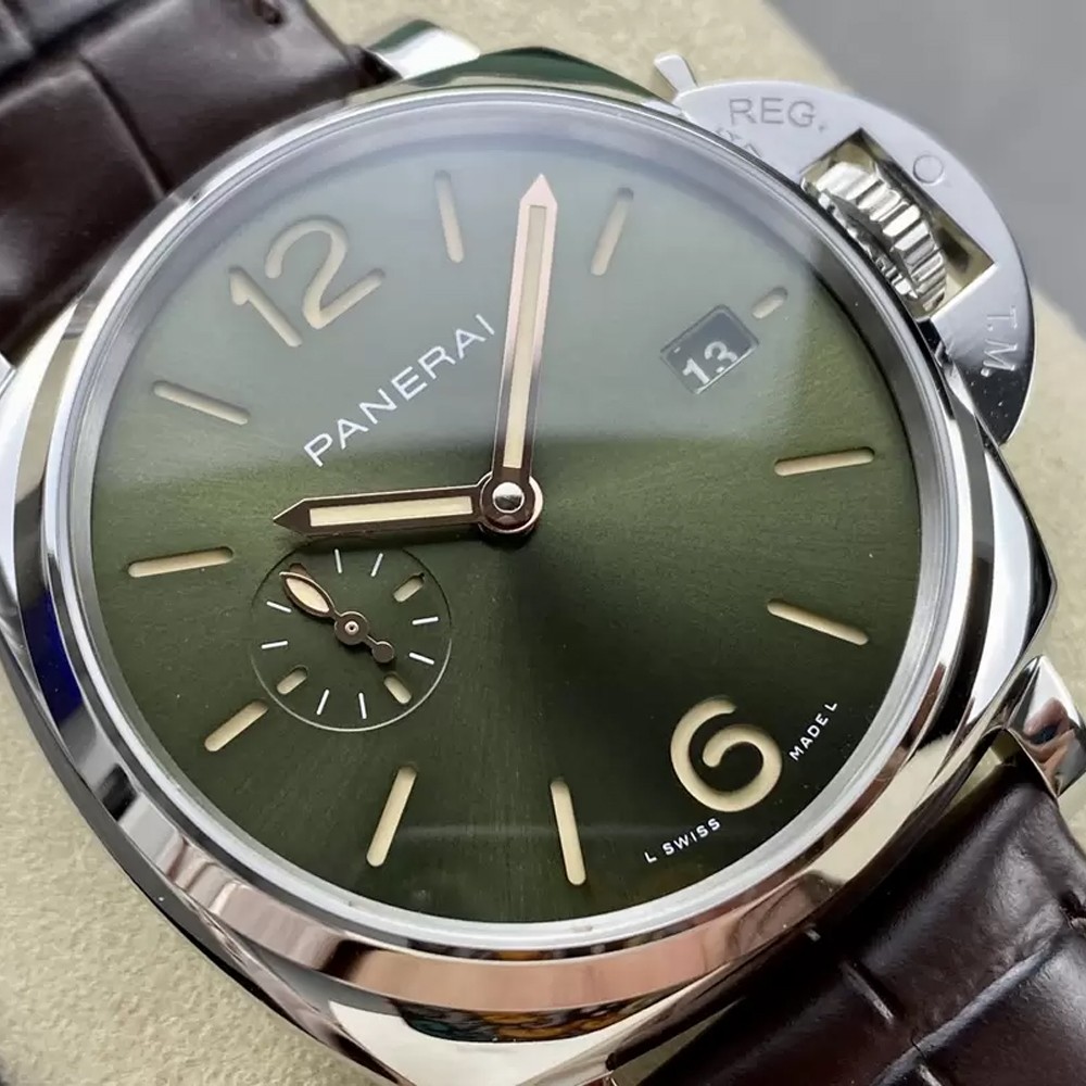 PANERAI 파네라이 루미노르 듀 42mm 녹판 PAM01329