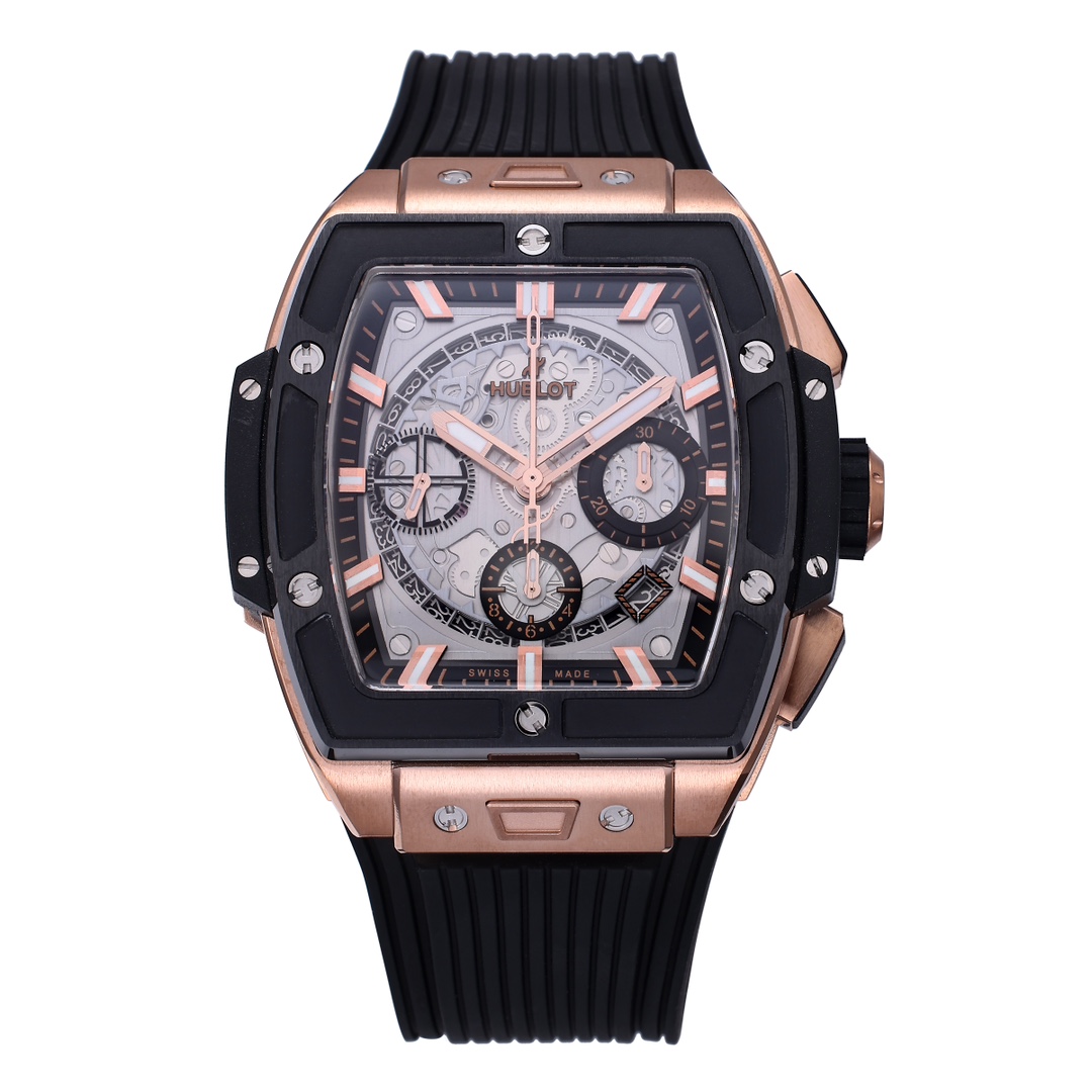 HUBLOT 위블로 스피릿 오브 빅뱅 블랙 로즈골드 42mm 642.OL.7180.RX