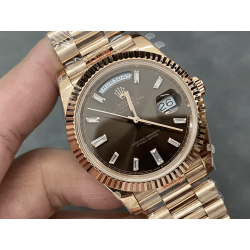 ROLEX 로렉스 데이데이트 로즈골드 금통 초코다이얼 228235 (2color)