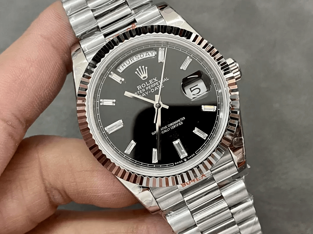 ROLEX 로렉스 데이데이트 41mm 검판 텅스텐 m228236