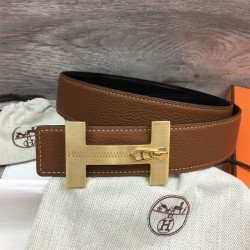 HERMES 에르메스 남성용 벨트 3.8CM H99689-2 2024/신상 금장,은장