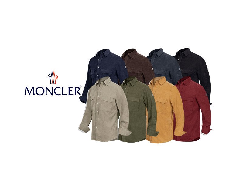 MONCLER 몽클레어  코듀로이 셔츠