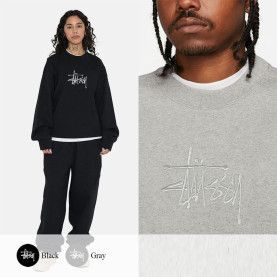 STUSSY 스투시 자수 로고 맨투맨