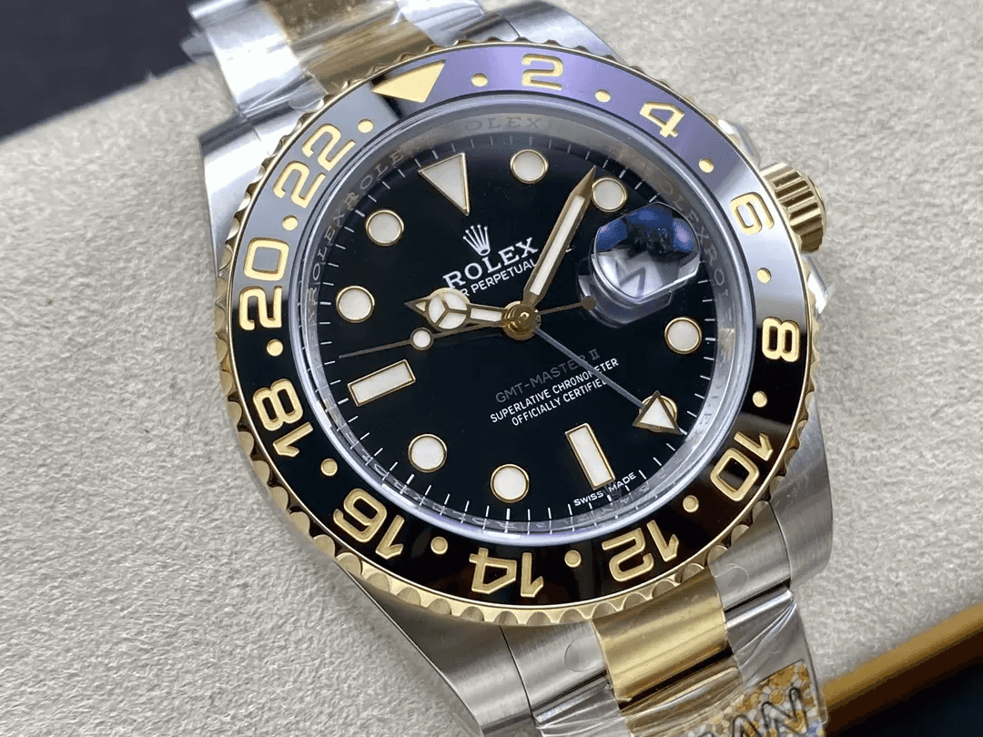 ROLEX 로렉스 롤렉스 GMT마스터2 검판 콤비 40mm