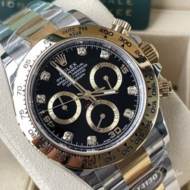 ROLEX 로렉스 데이토나 8P 블랙 다이얼 콤비 M116500-0002