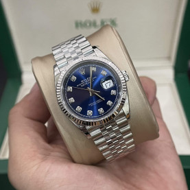 ROLEX 로렉스 데이저스트 청판 10P 다이얼 41mm 122334