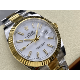 ROLEX 로렉스 데이저스트 화이트 다이얼 콤비 오이스터 41mm