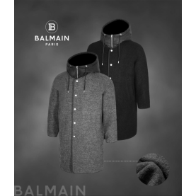 BALMAIN 발망 울 코트