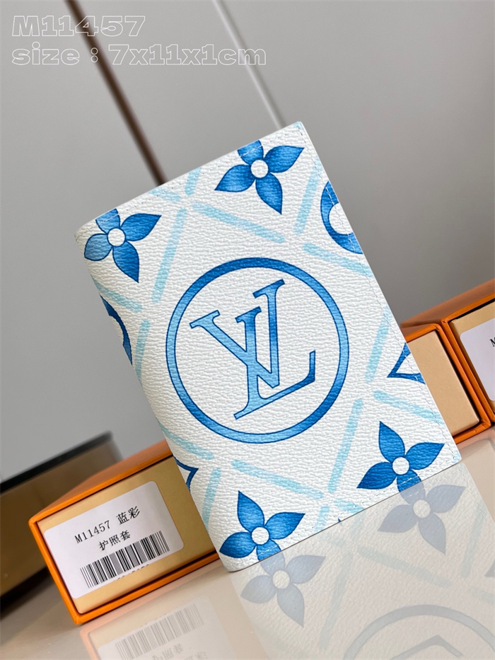 LOUIS VUITTON 루이비통 오렌지코랄 여권지갑 M11457 2024/신상