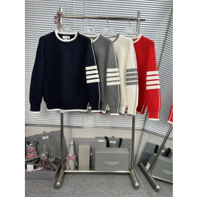 THOM BROWNE 톰브라운 셰틀랜드 사선완장 니트