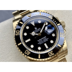 ROLEX 로렉스 서브마리너 검판 금통 41mm 126618