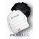 MONCLER 몽클레어 그레노블 라이트 덕다운 레터링 로고 암스니트 하이넥 집업