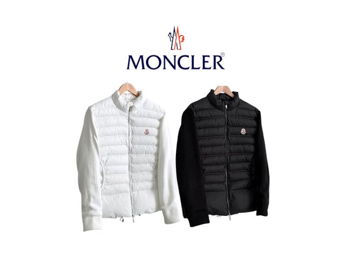 MONCLER 몽클레어 덕다운 니트 패딩