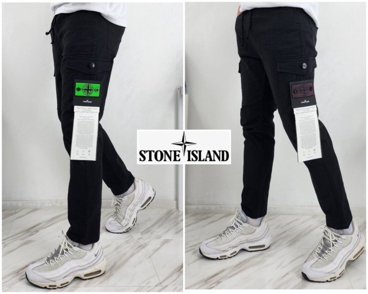 STONE ISLAND 스톤아일랜드 벤텀 가먼트 카고 팬츠