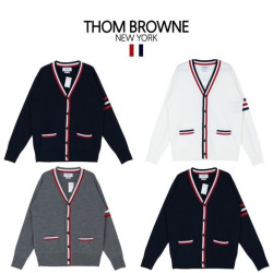 THOM BROWNE 톰브라운 라인 가디건