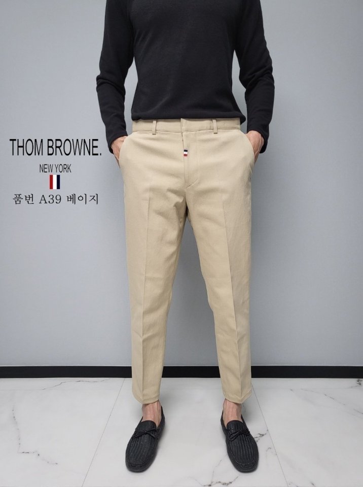 THOM BROWNE 톰브라운 코튼 반밴딩 4COLOR