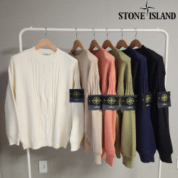 STONE ISLAND 스톤아일랜드 울 패턴니트