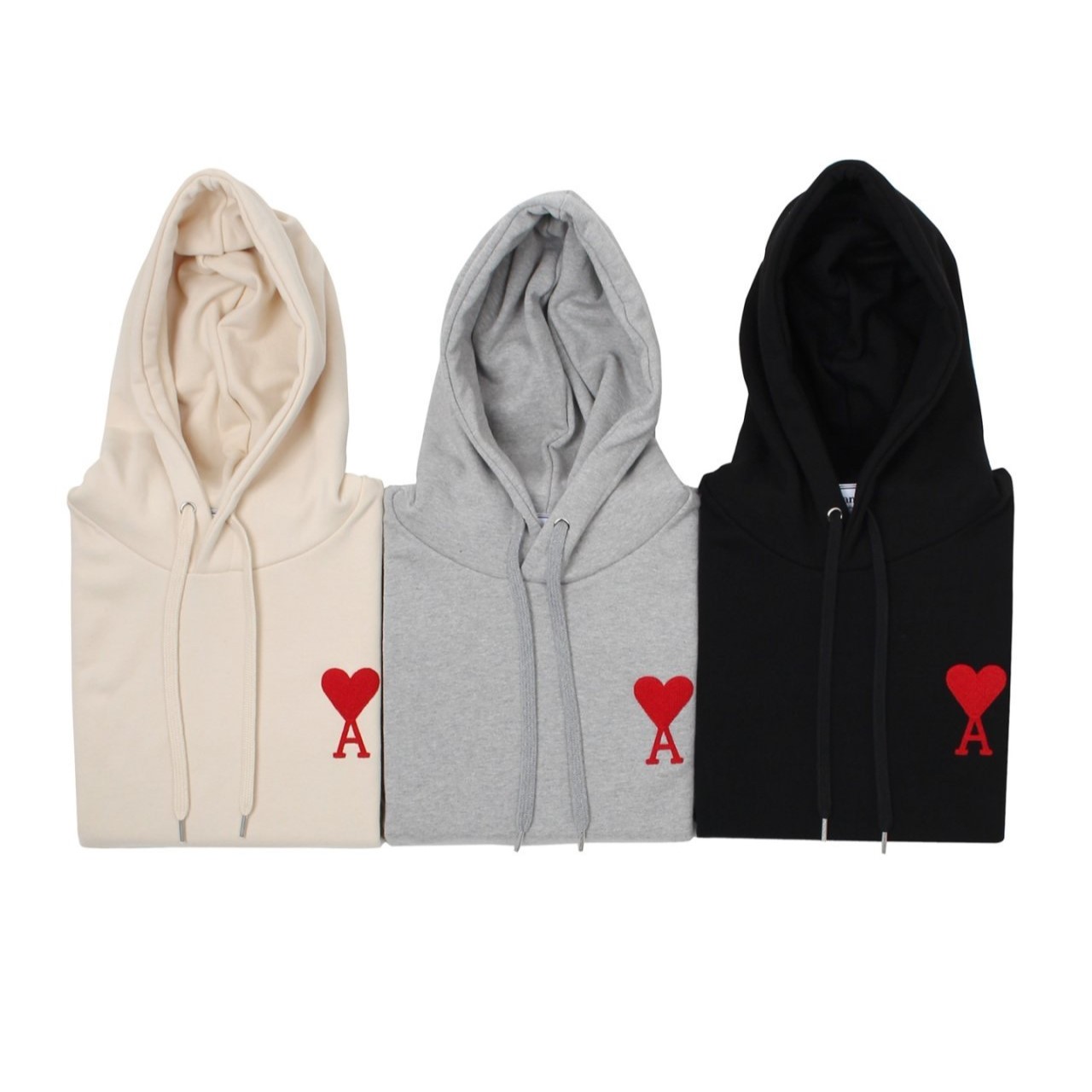 AMI 아미 핸들 하트 후드