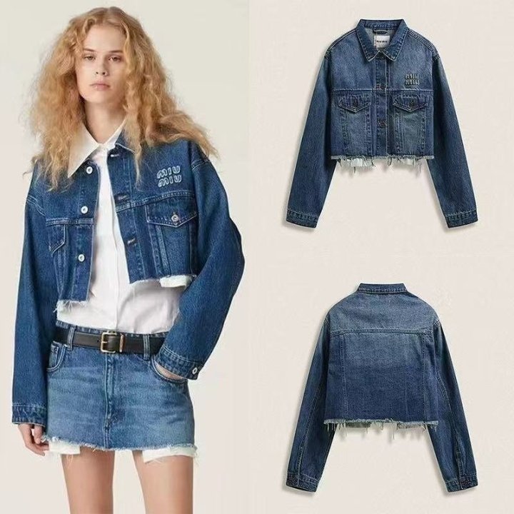 MIUMIU 미우미우 데님 청자켓