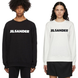 JIL SANDER 질샌더 로고 맨투맨