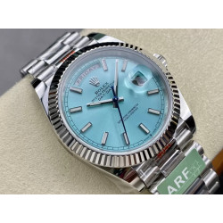 ROLEX 로렉스 데이데이트 아이스블루 바인덱스 다이얼 화이트골드 40mm