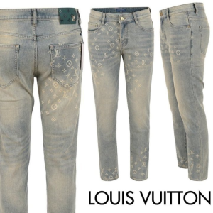 LOUIS VUITTON 루이비통 스틸로고 모노그램 스팟 슬림 일자진