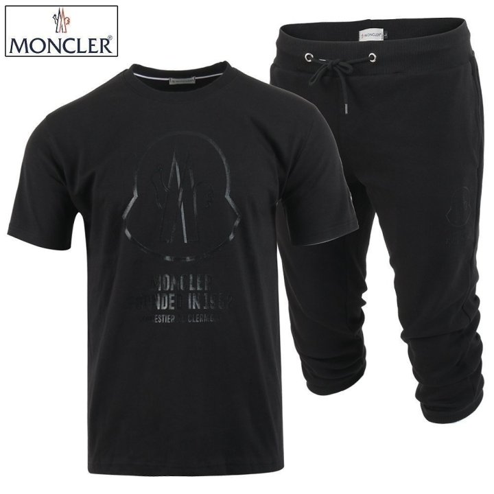MONCLER 몽클레어 실리콘 나염 반팔 & 7부 세트