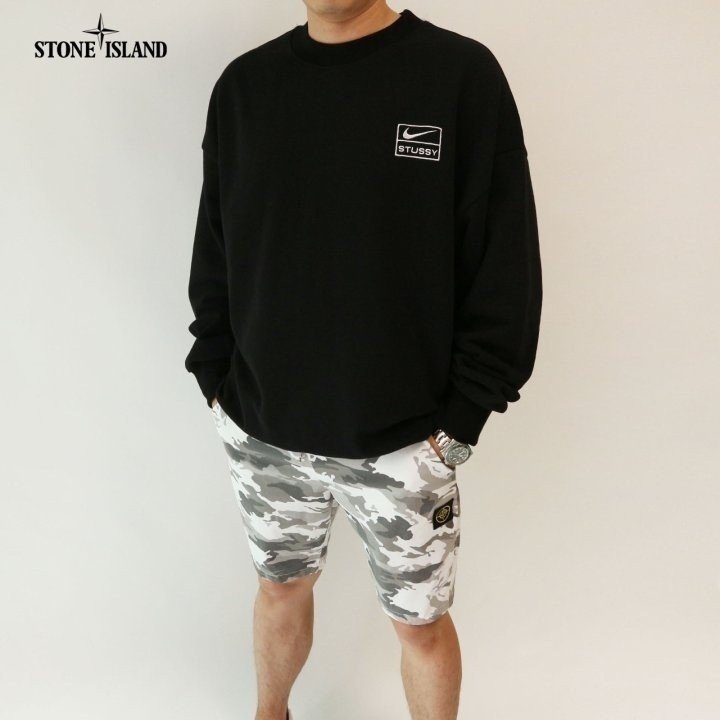 STONE ISLAND 스톤아일랜드 밀리터리 아미 반바지 3COLOR
