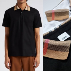 BURBERRY 버버리 체크카라 폴로티셔츠