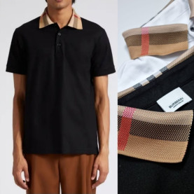 BURBERRY 버버리 체크카라 폴로티셔츠