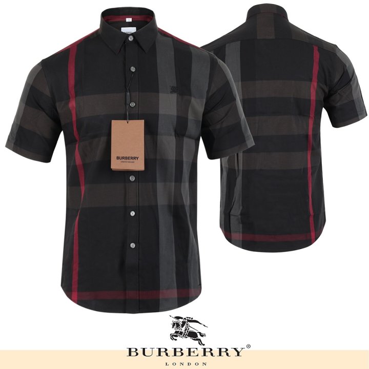 BURBERRY 버버리 기마 자수 체크 2COLOR