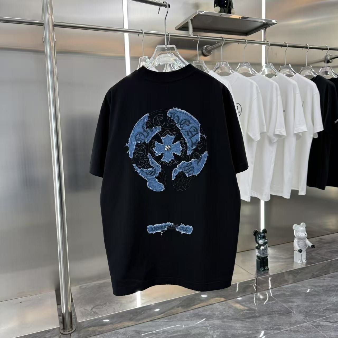 CHROME HEARTS 크롬하츠 말굽자수 티셔츠