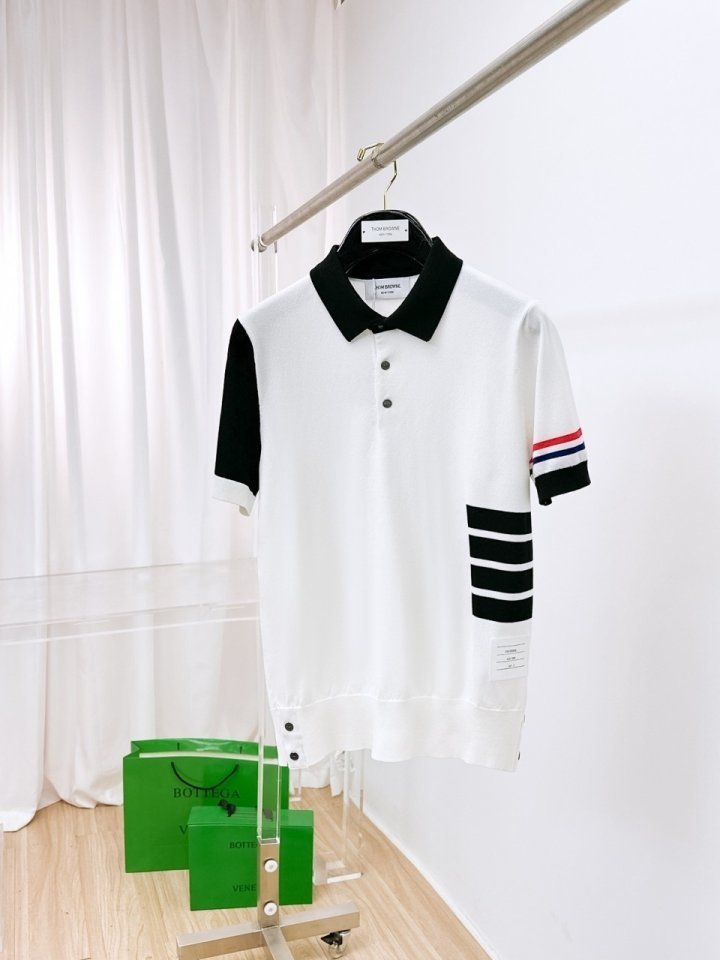 THOM BROWNE 톰브라운 언발배색 PK니트 3COLOR