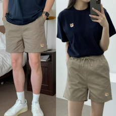 MAISON KITSUNE 메종키츠네 폭스헤드 코튼하프팬츠 4COLOR