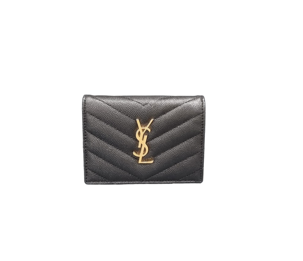 ★(국내배송 단1점)★ SAINT LAURENT 생로랑 마틀라세 지갑 국내배송건