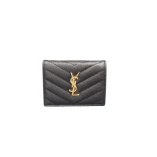 ★(국내배송 단1점)★ SAINT LAURENT 생로랑 마틀라세 지갑 국내배송건