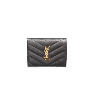 ★(국내배송 단1점)★ SAINT LAURENT 생로랑 마틀라세 지갑 국내배송건