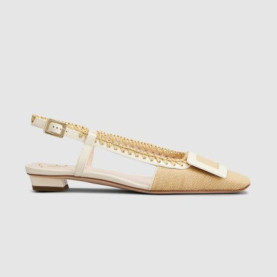 31위 ROGER VIVIER 로저비비에 여성용 구두 벨 비비에 캔버스 힐 0074