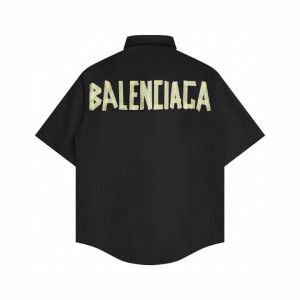 BALENCIAGA 발렌시아가 테이프 타입 반팔 셔츠