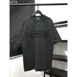 BALENCIAGA 발렌시아가 아플리케 자수 워싱 티셔츠