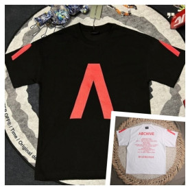 BALENCIAGA 발렌시아가 뮤직 아카이브 반팔 2COLOR