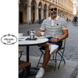PRADA 프라다 와플 카라니트 2COLOR