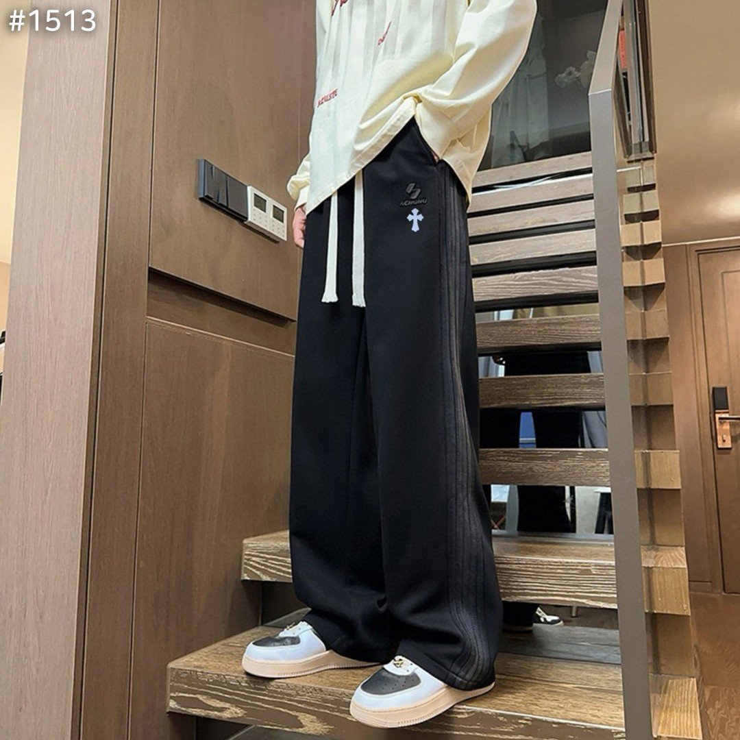 ●9월 판매 9위● CHROME HEARTS 크롬하츠 코튼 와이드 스웻 팬츠