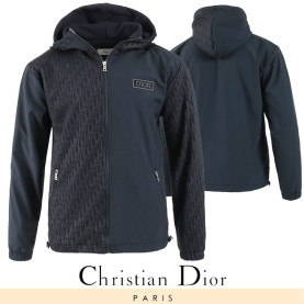 DIOR 디올 배색 전판 나염 바람막이