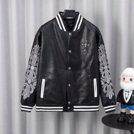 CHROME HEARTS 크롬하츠 크로스 바시티 자켓