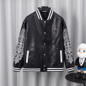 CHROME HEARTS 크롬하츠 크로스 바시티 자켓