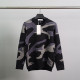 VALENTINO 발렌티노 락스터드 카모 니트